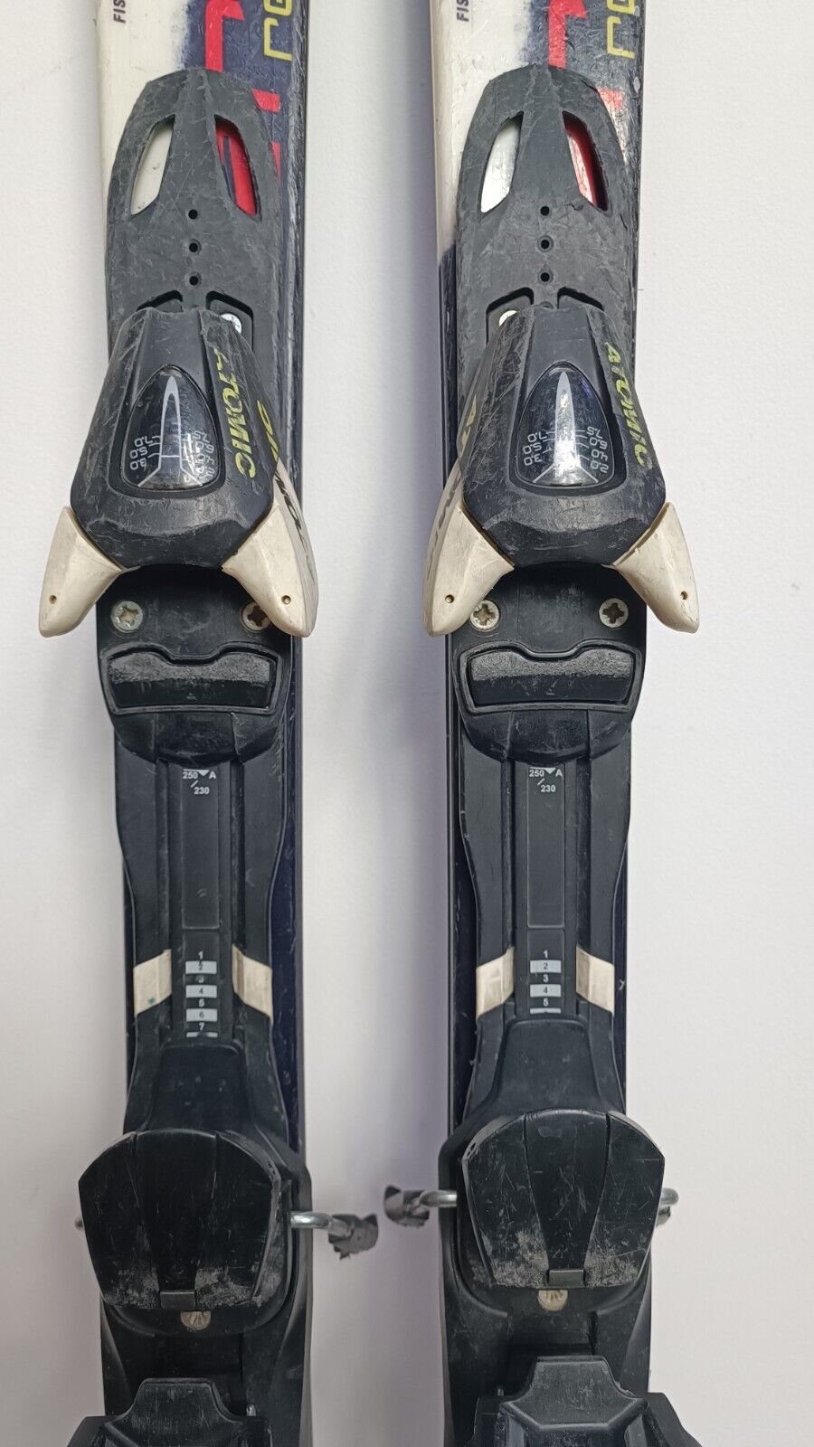 Atomic Redster XT 123cm Ski + Atomic 7.5 Bindungen Wintersport