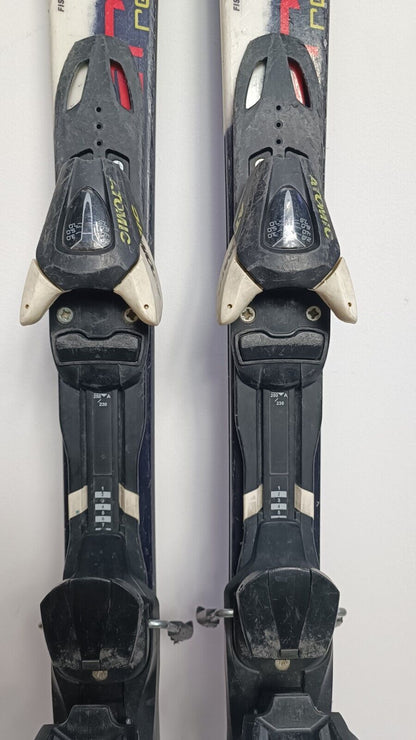 Atomic Redster XT 123cm Ski + Atomic 7.5 Bindungen Wintersport