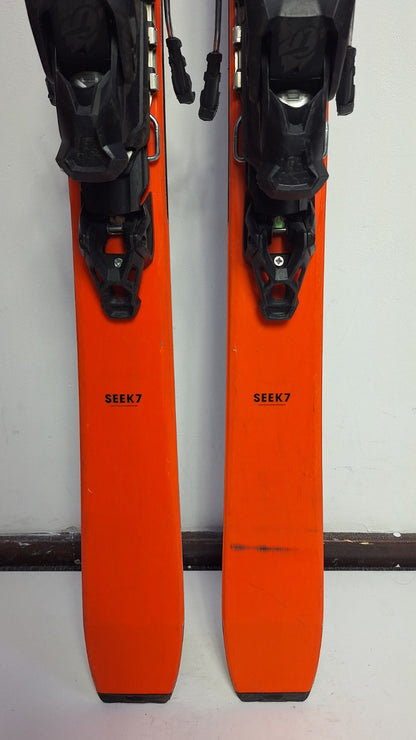 Rossignol Seek 7 182 cm Skis + Tyrolia 13 Bindings Winter Fun Snow