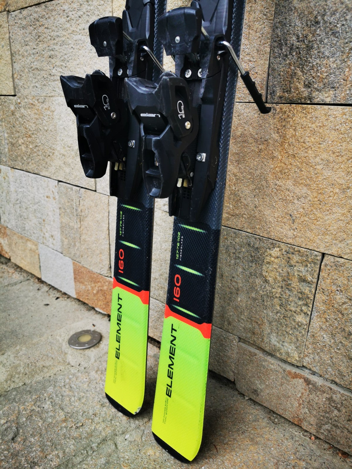 Elan Element 76 160cm  Ski + Elan ESP 10 Bindings Adventure Winter Sport