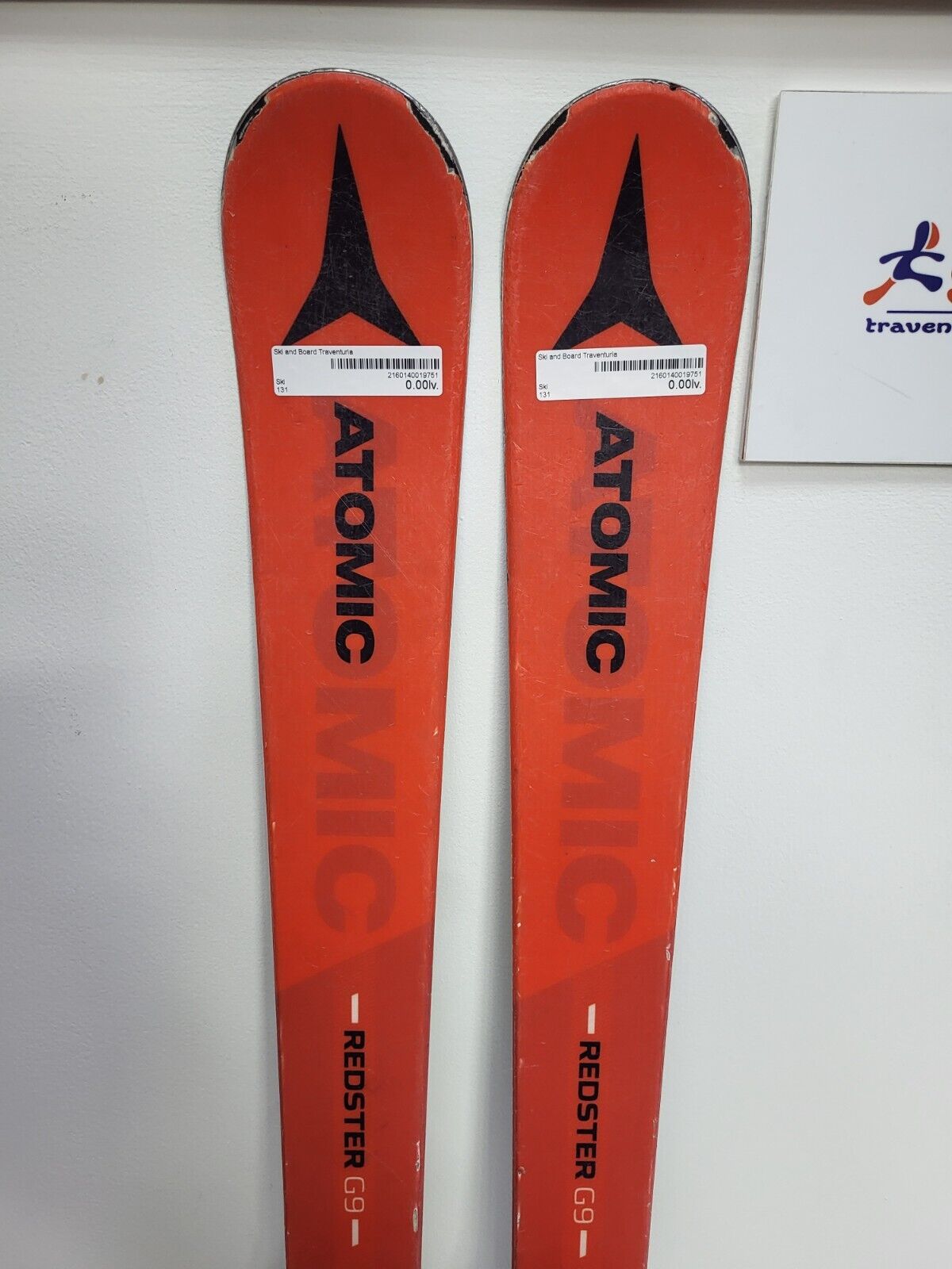 Atomic Redster G9 131cm Ski + Atomic 10 Bindings Winter Sport