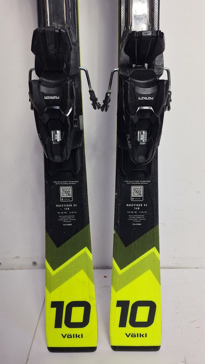 Volkl Racetiger SC 148cm Ski + Marker 10 Bindings Winter Sport