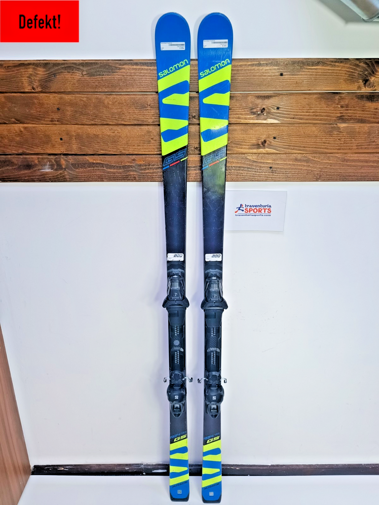 Sci Salomon X/Race GS 180 cm + attacchi Salomon 10 Winter Sport Fun CBS