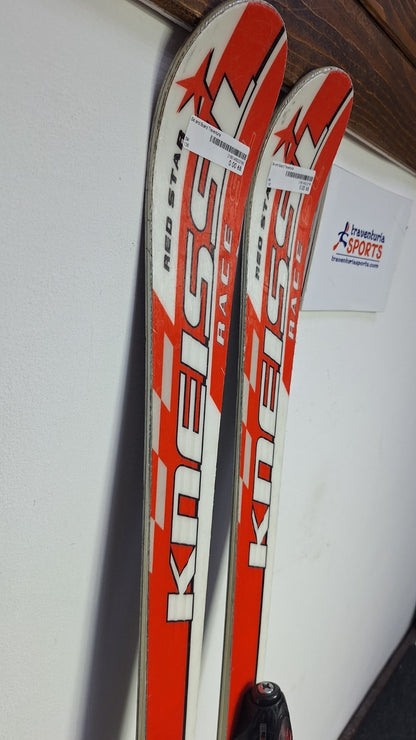Kneissl Red Star Race SL 136cm + Elan 7 Bindings Winter Sport Outdoor