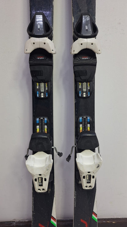 Ski Nordica Dobermann WC SL J 136 cm + fixations Fischer RS9 Sport d’hiver Plaisir