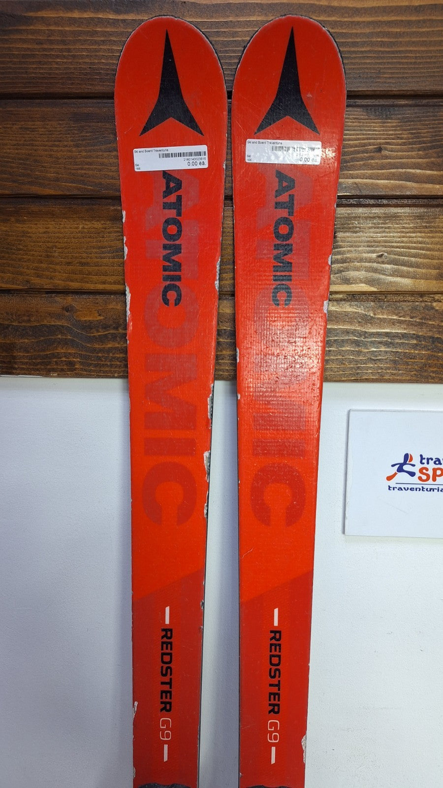 Atomic Redster G9 166 cm Skis + Atomic 10 Bindings Winter Fun Snow