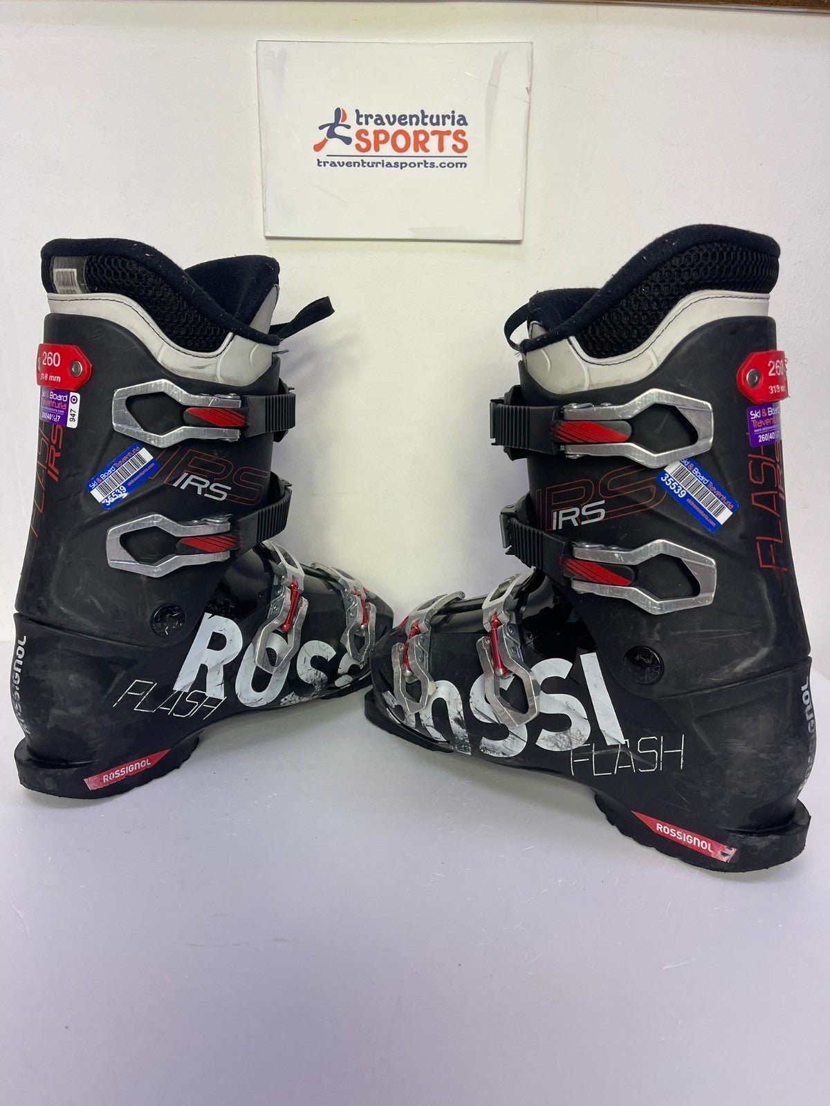 Rossignol Flash IRS RTL Ski Boots (EU 40 1/2; UK 7; Mondo 260) Sport Winter Snow
