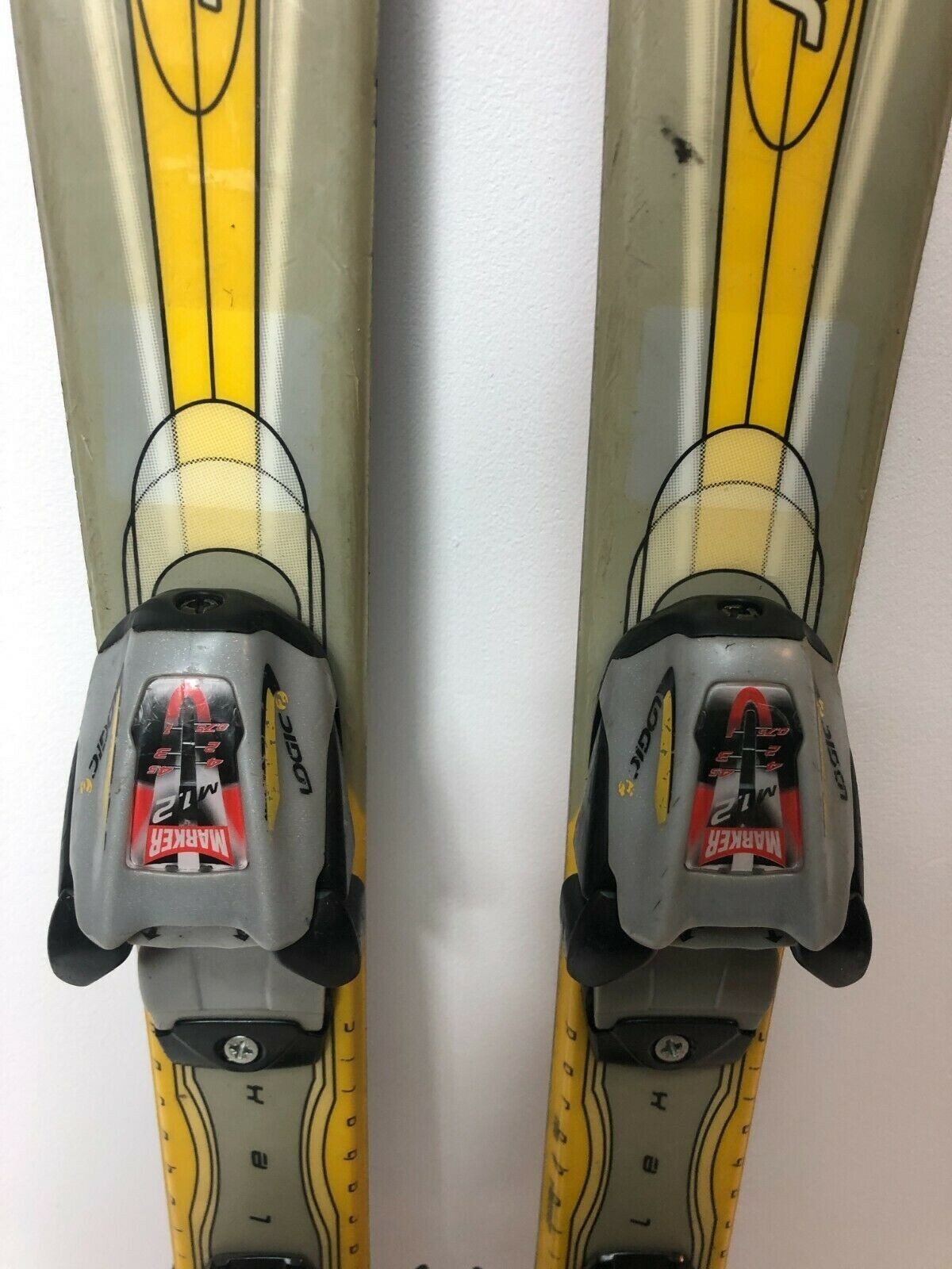 Elan Team Carve JR 108 cm Skis + Tyrolia 4.5 Bindings Winter Snow Fun Outdoor