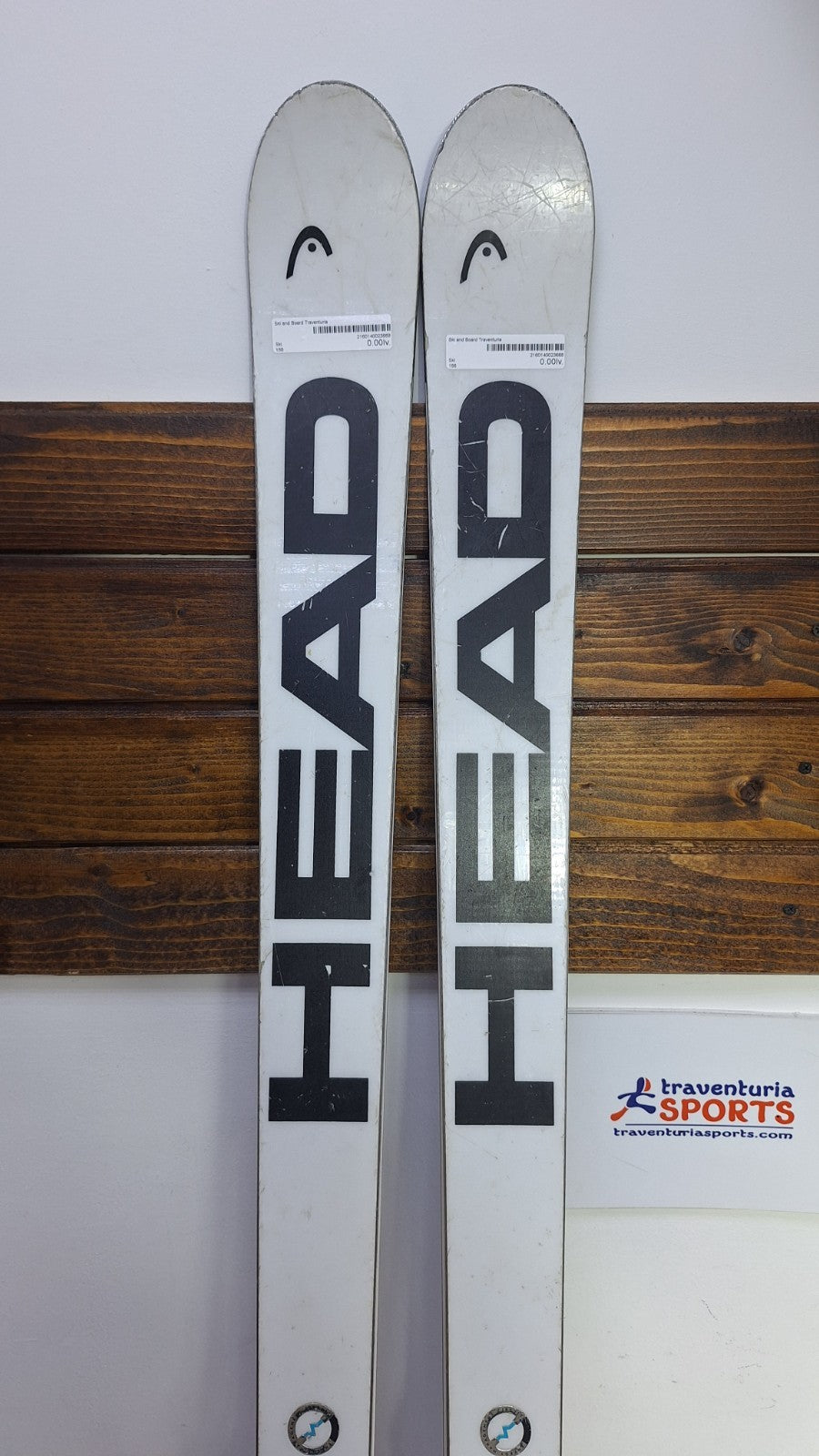 Sci HEAD WC Rebels 188 cm + Attacchi Tyrolia 14 Sport Invernali Divertimento sulla Neve