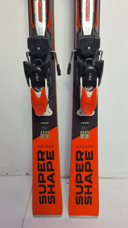 HEAD Supershape i.Rally  156cm Ski + Head PRX12  Bindings Winter Sport
