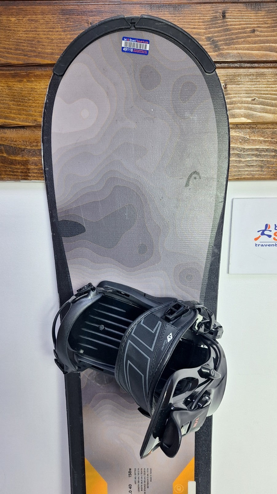 HEAD Flex 4D 158W cm Snowboard + Brand New Fastec L  Bindings Winter Snow