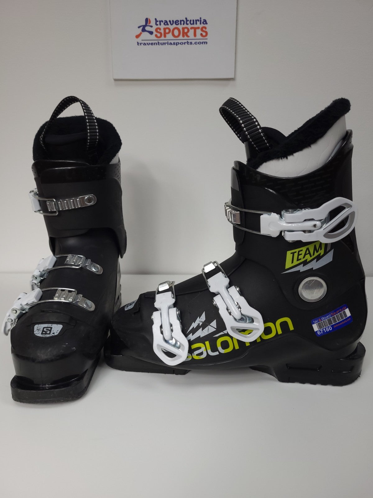 Salomon Team T3 Ski Boots (EU 38 1/3; UK 5; Mondo 245) Sport Winter Snow Fun