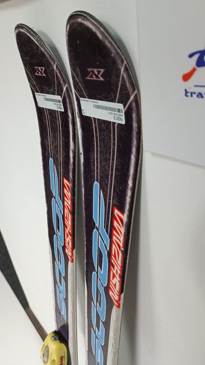 Sci Scoop Cross Nishizama SR 10 130 cm + Attacchi Tyrolia SL 4.5 Divertimento sulla Neve Invernale