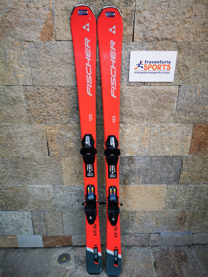 Fischer RC One X 150cm  Ski + Fischer RS 9 Bindings Adventure Winter Sport