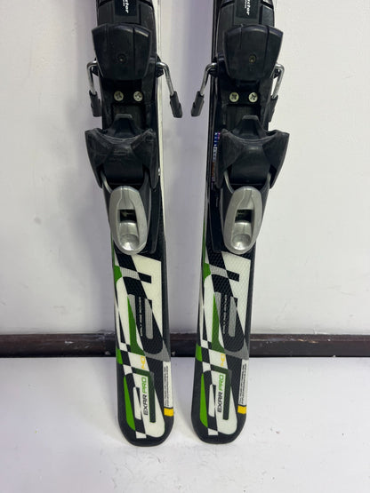 Sci Elan Exar Pro 140 cm + attacchi Elan ESP 7.5 Sport Neve Inverno Divertimento Avventura