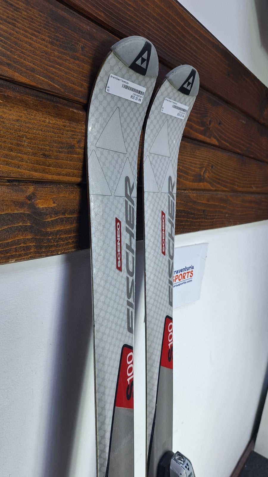 Fischer Scenio S100 160cm  Ski + Fischer 10 Bindings Adventure Winter Sport