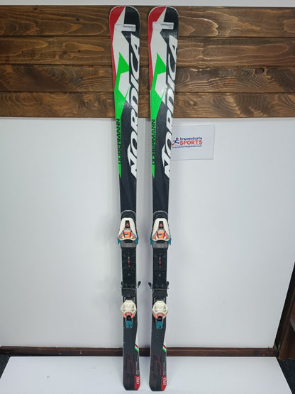 Nordica Dobermann World Cup GS 170 cm Ski + Marker 12  Bindings Snow Sport