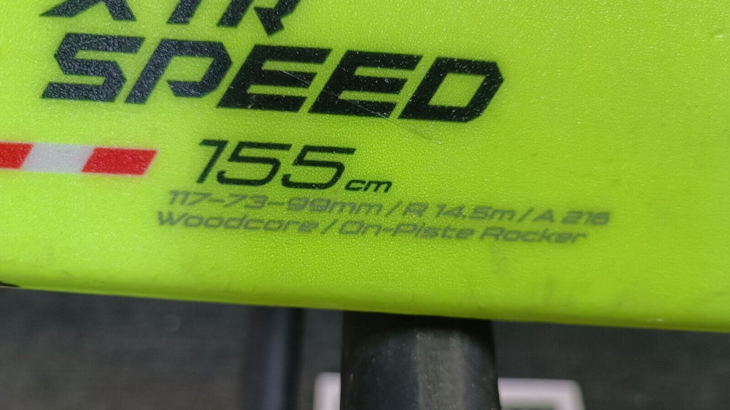 Fischer XTR RC4 Speed 155cm Ski + Fischer RS 10 Bindings Winter