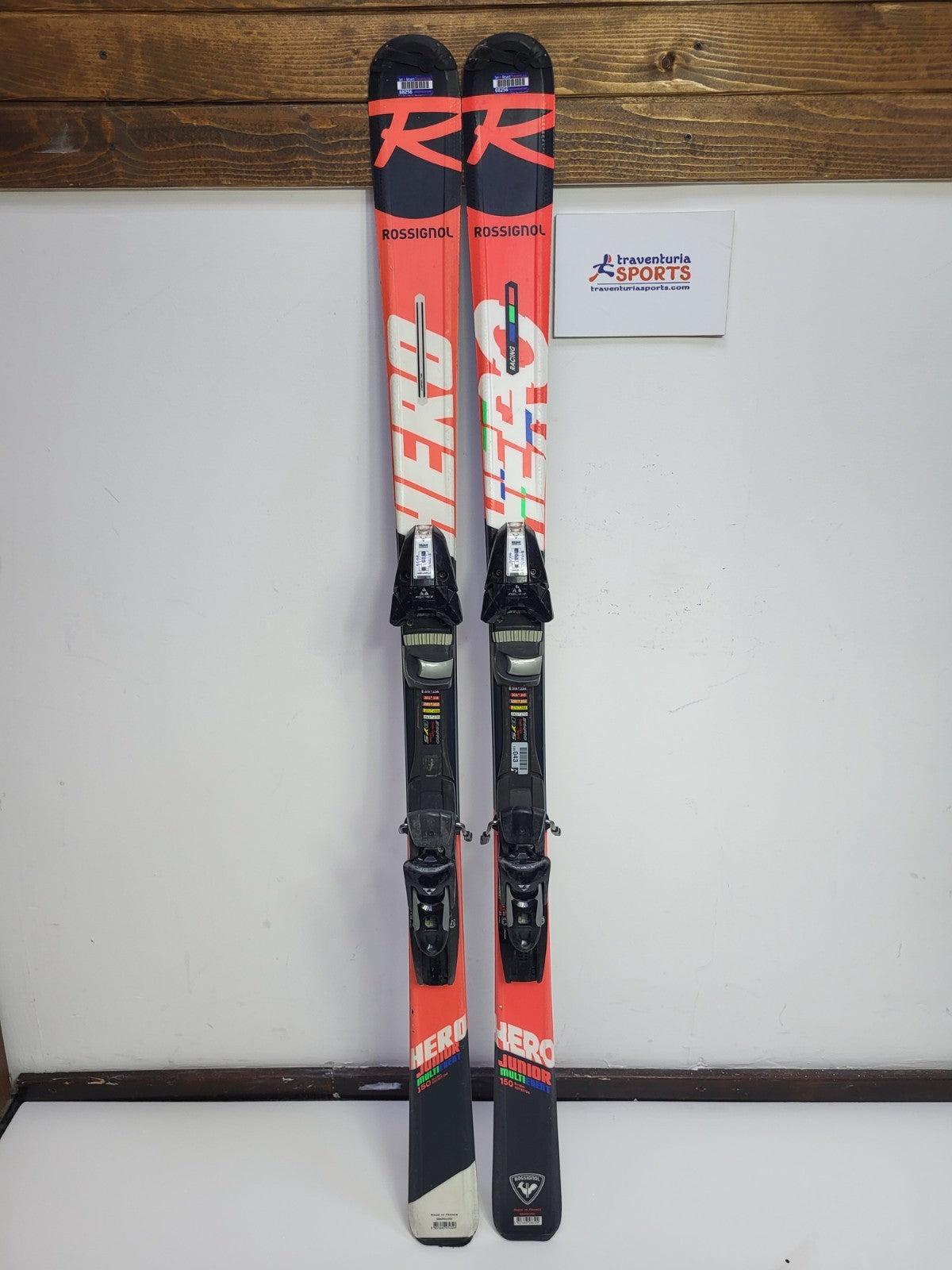 Rossignol Hero J 150 cm Ski + Fischer 12 Bindungen Winter Fun Snow Sports