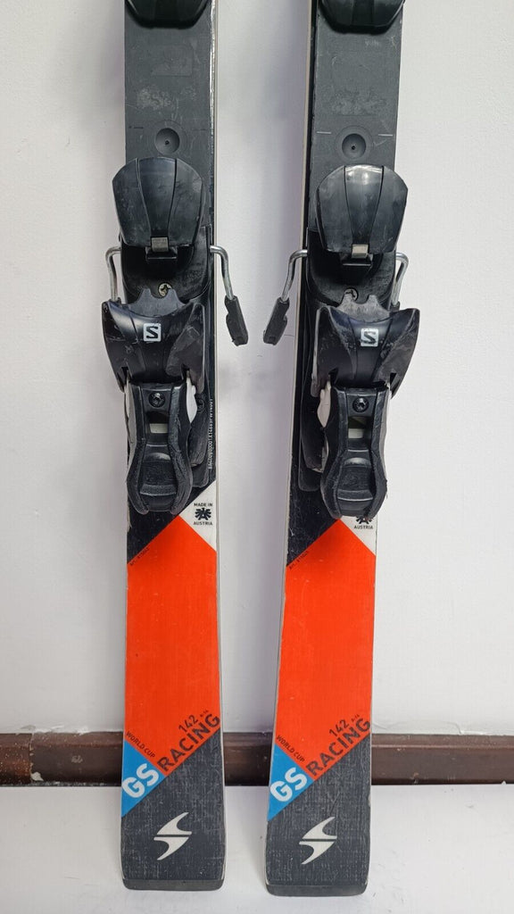 Blizzard Racing GS 142 cm Ski + Salomon 10 Bindings Winter Fun