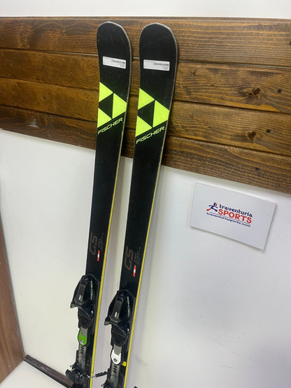 Ski Fischer RC4 GS 170 cm + fixations Fischer Z13 Sports d’hiver Plaisir et aventure