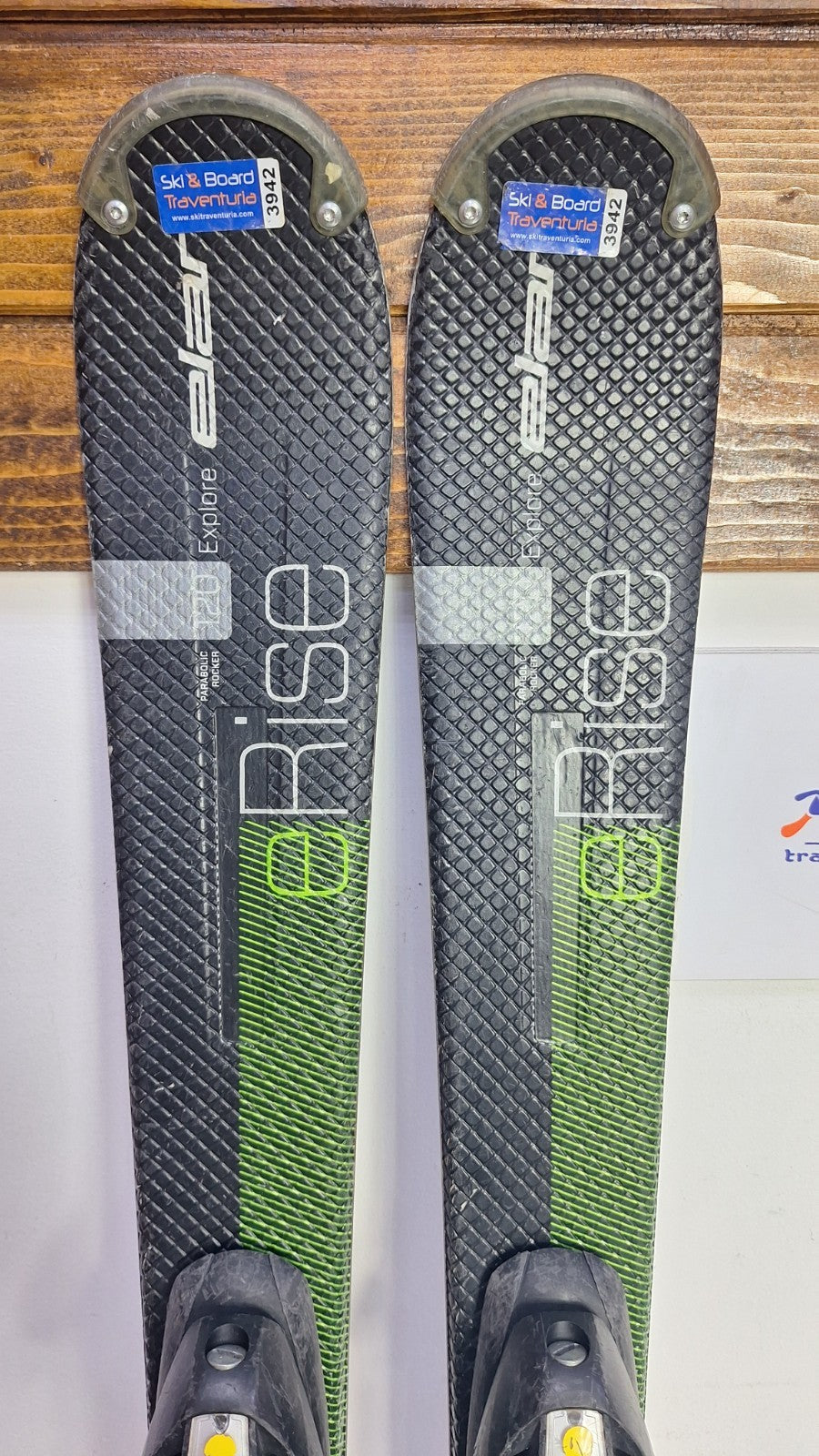Elan eRise Explore 72 120 cm  Ski + Elan ESP 7.5 Bindings Adventure Winter Sport
