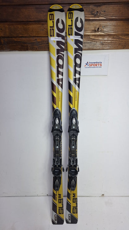 Atomic SL 9 160 cm Ski + Atomic 11 Bindings  Winter Sport Fun