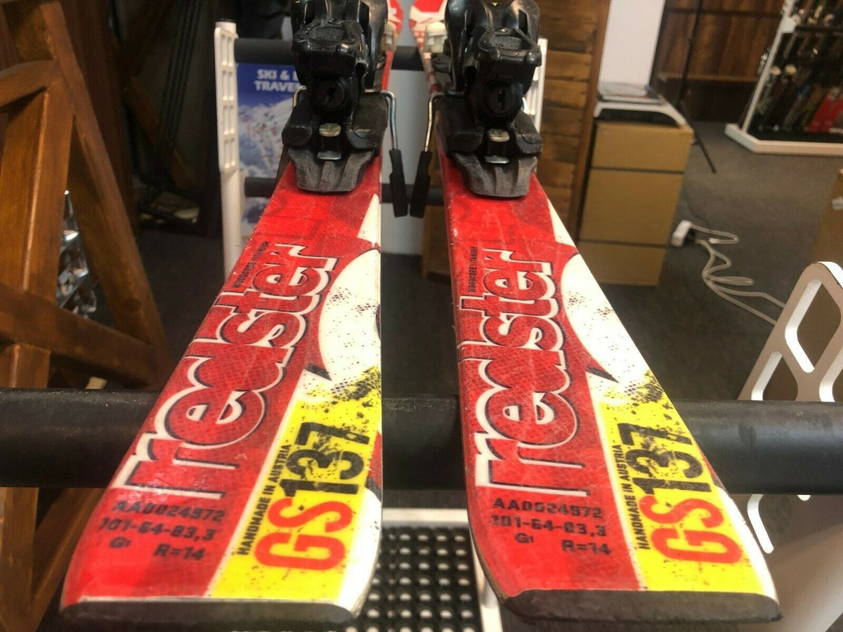 Atomic Redster GS 137 cm Ski + Atomic 7 Bindungen Schneesport Spaß Abenteuer