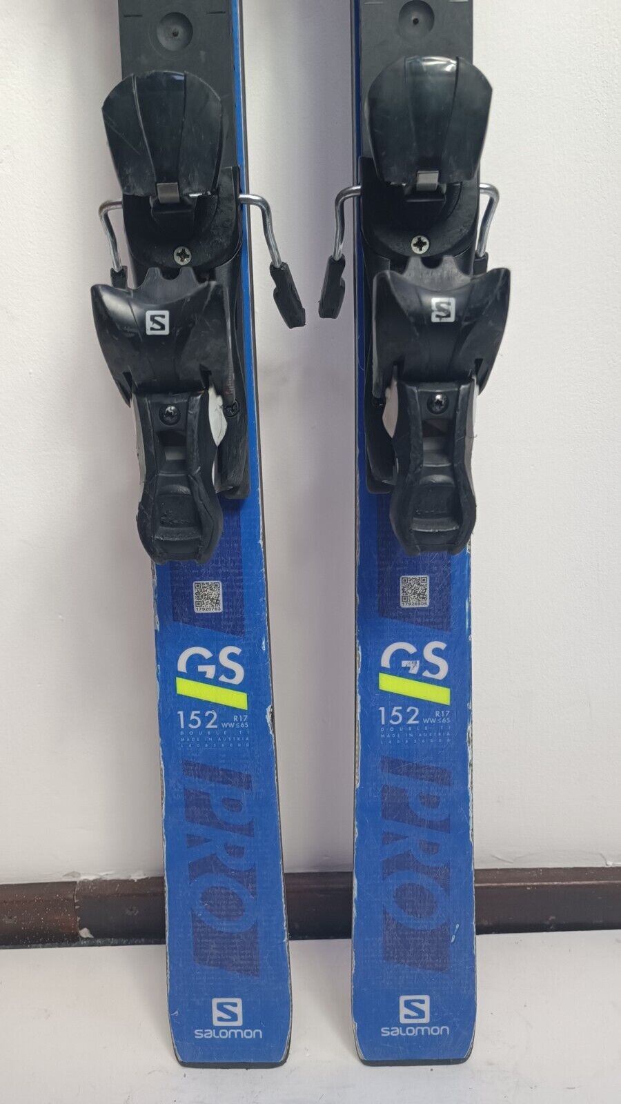 Salomon S/Race GS 152cm Ski + Salomon 10 Bindungen Winter Adventure Winter
