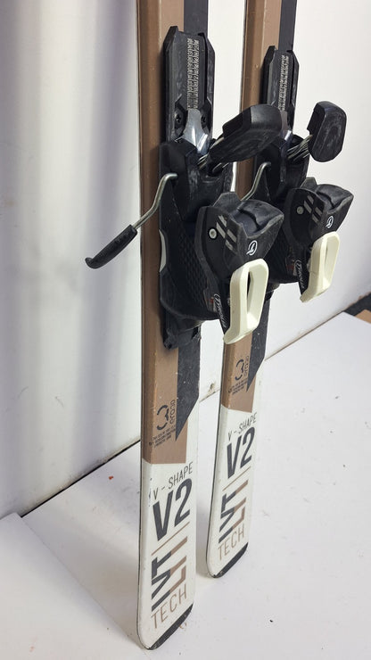 HEAD V-Shape V2 LYT Tech  170cm  Ski + Tyrolia 11 Bindings Winter Sport Fun Snow