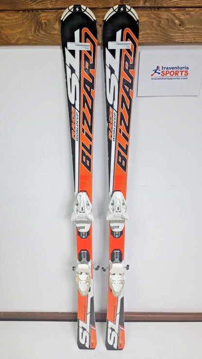 Blizzard Race World Cup SL 143 cm Ski + Tyrolia 9 Bindung Winterspaß Abenteuer