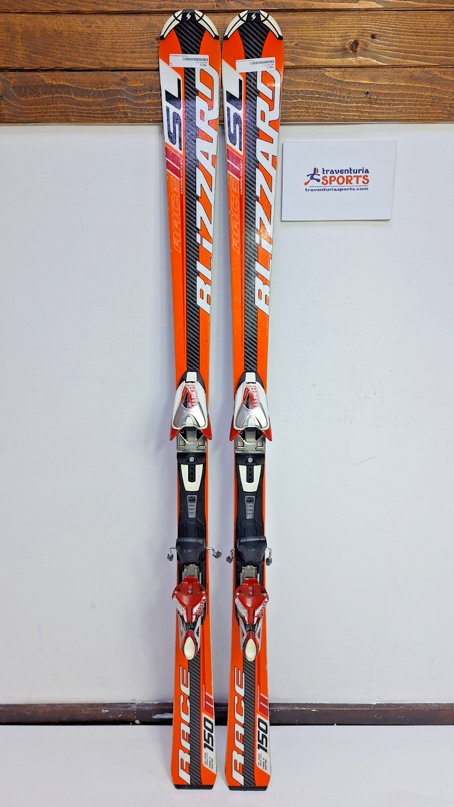 Blizzard Race Weltcup SL 150 cm Ski + Marker 16 Bindungen Winterspaß-Abenteuer