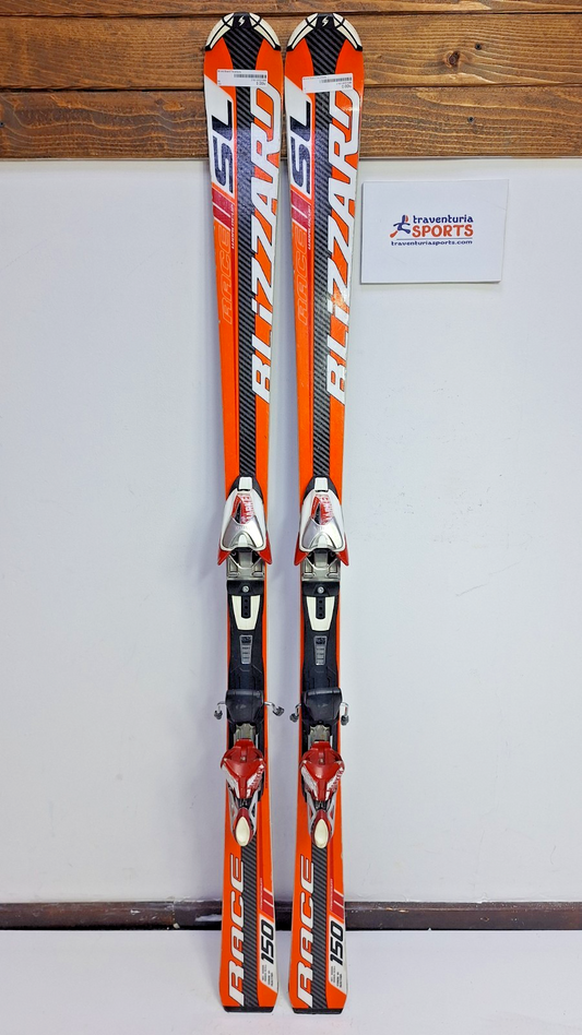Blizzard Race World Cup SL 150 cm Ski + Marker 16 Bindings Winter Fun Adventure