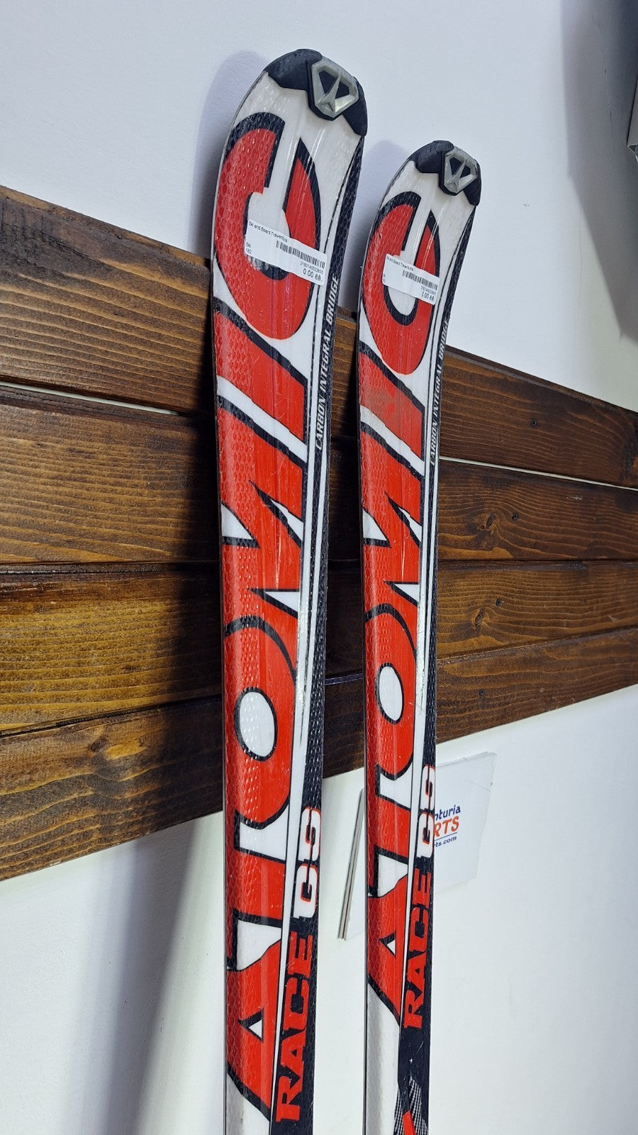 Atomic Race GS 10 182 cm Skis + Atomic 10 Bindings Winter Sport