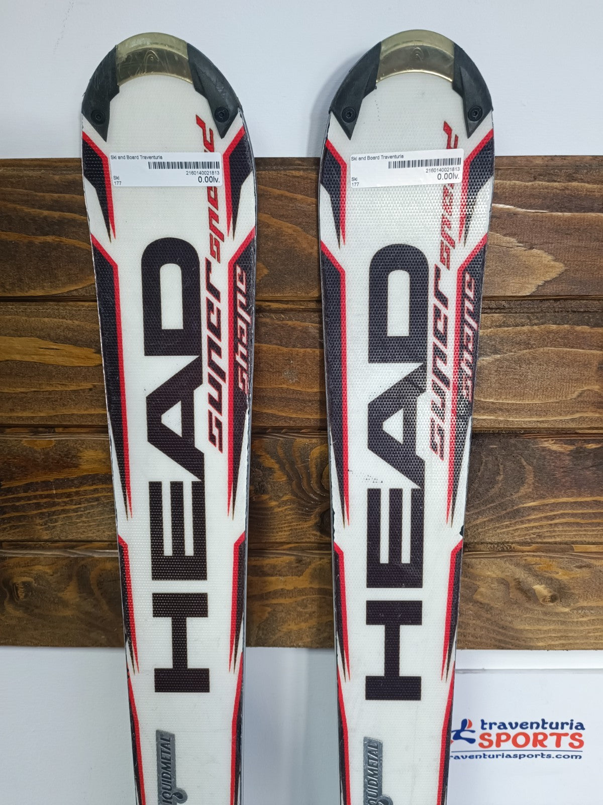 HEAD SuperShape Speed  177cm Ski + Tyrolia SP 13 Bindings Winter Sport
