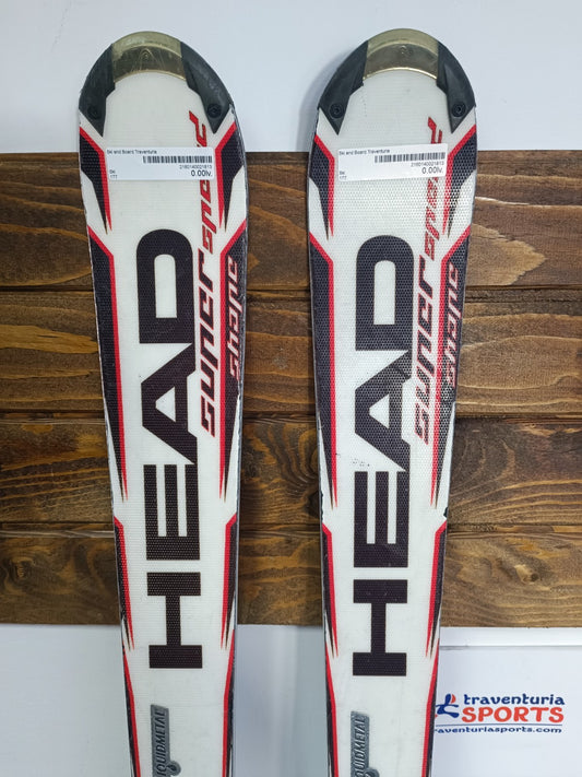 HEAD SuperShape Speed ​​177cm Ski + Tyrolia SP 13 Bindungen Wintersport
