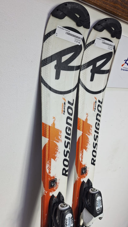 Rossignol Radical 120 cm Ski + Rossignol 4.5 Bindungen Wintersport Schnee
