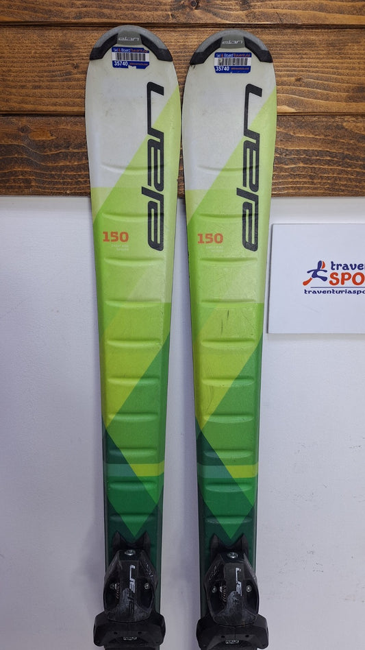 Elan Explore Pro QS 150  Ski + Elan 7.5 Bindings Winter Sport Fun Snow