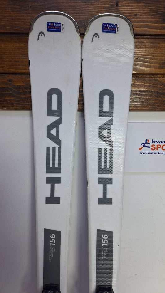 HEAD Shape CX 156cm  Ski + Tyrolia SP 9 Bindings Winter Sport Fun Snow