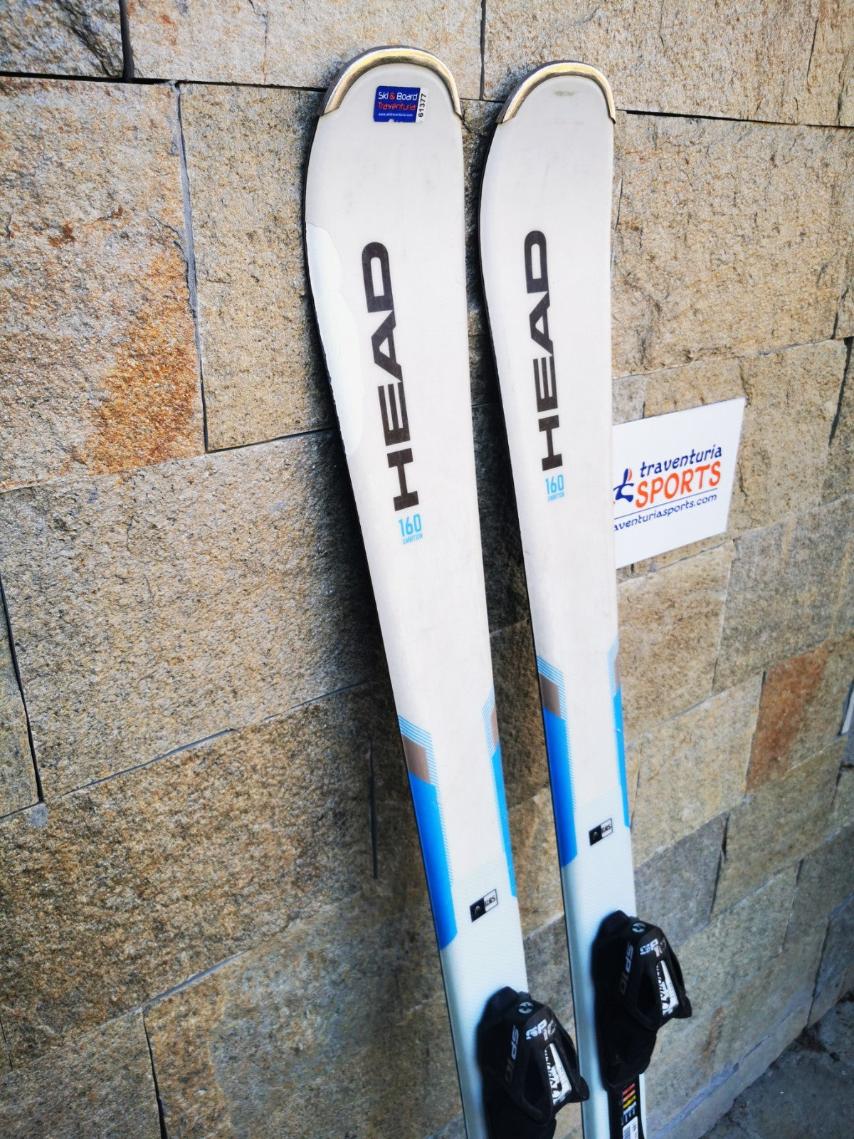 HEAD Ambition 160cm  Ski + Tyrolia SP 10 Bindings Adventure Winter Sport
