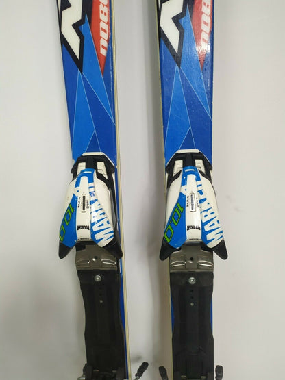 Nordica Dobermann GS 163 cm Skis + Marker 10 Bindings Winter Fun Snow