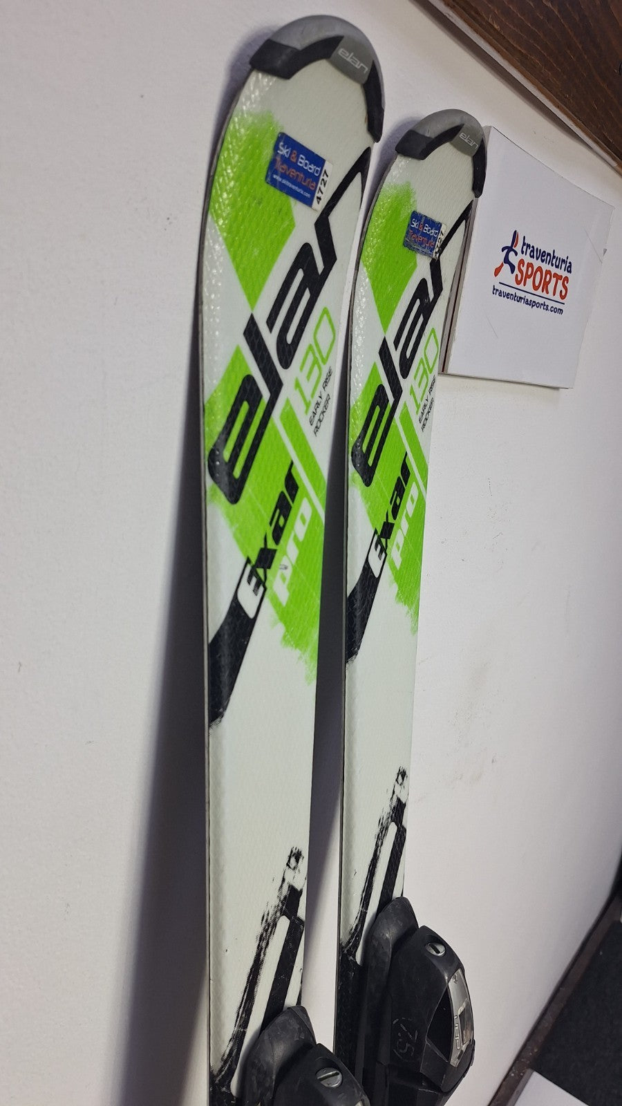 Elan Exar Pro 130 cm  Ski + Elan ESP 7.5 Bindings Adventure Winter Sport Snow