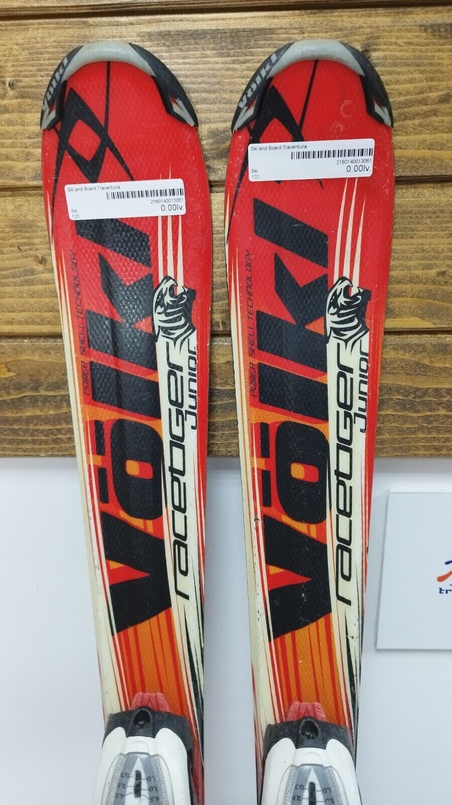 Sci Volkl Racetiger JR GS 110 cm + attacchi Marker 4.5 Fun Snow Winter Sport
