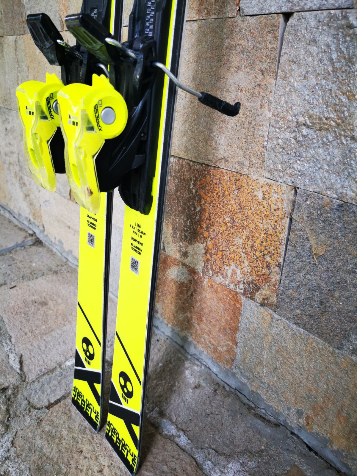 HEAD WC Rebels 166 cm  Ski + Look 10 Bindings Adventure Winter Sport