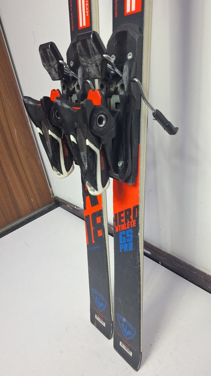 Rossignol Hero Athlete GS Pro 158 cm Ski + Look SPX10 Bindung Wintersport