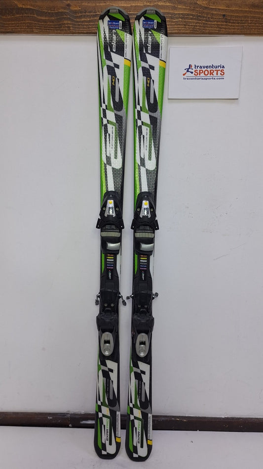 Elan Exar Pro 140 cm Ski + Elan ESP 7.5 Bindungen Sport Schnee Winter Spaß Abenteuer