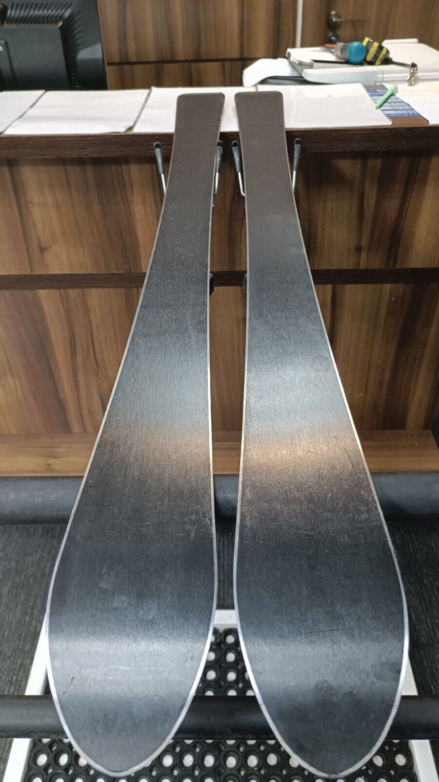 Skis Völkl P60 JR Racer 100 cm + fixations Tyrolia SL 4.5 Aventure hivernale