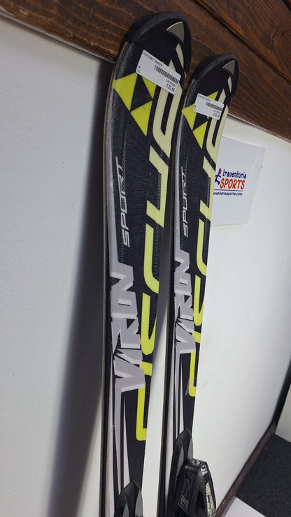 Fischer Viron Sport 140cm Ski + Fischer  10 Bindings Fun Snow Winter Sport