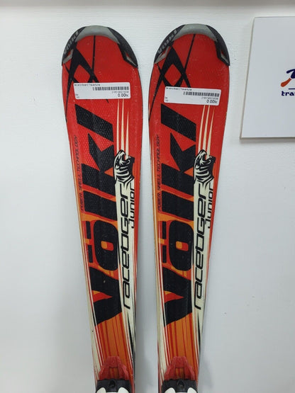 Völkl Racetiger GS R JR 130 cm Ski + Marker 7 Bindungen Wintersport Schneespaß