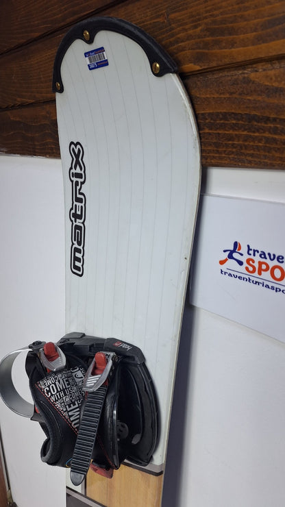 Matrix Style 149cm Snowboard + HEAD Rental M Bindings Adventure Sport Winter Snow